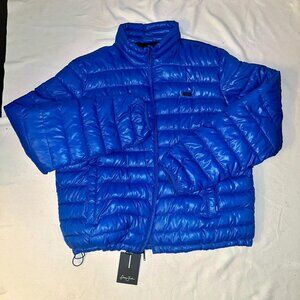 Sean John Men's Blue and Black Jacket